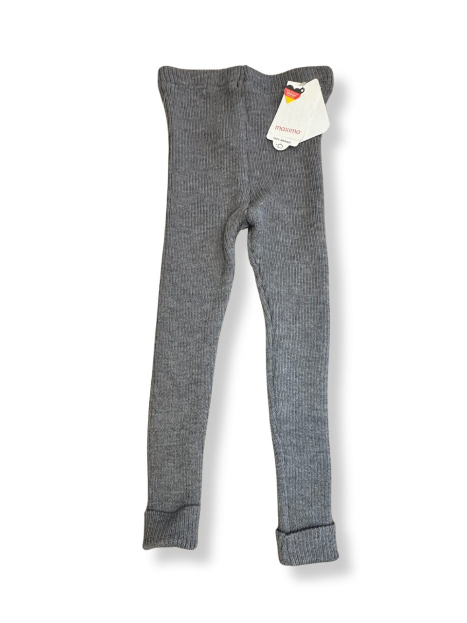 Leggings 100% Merino Grau Gr.80 | Maximo