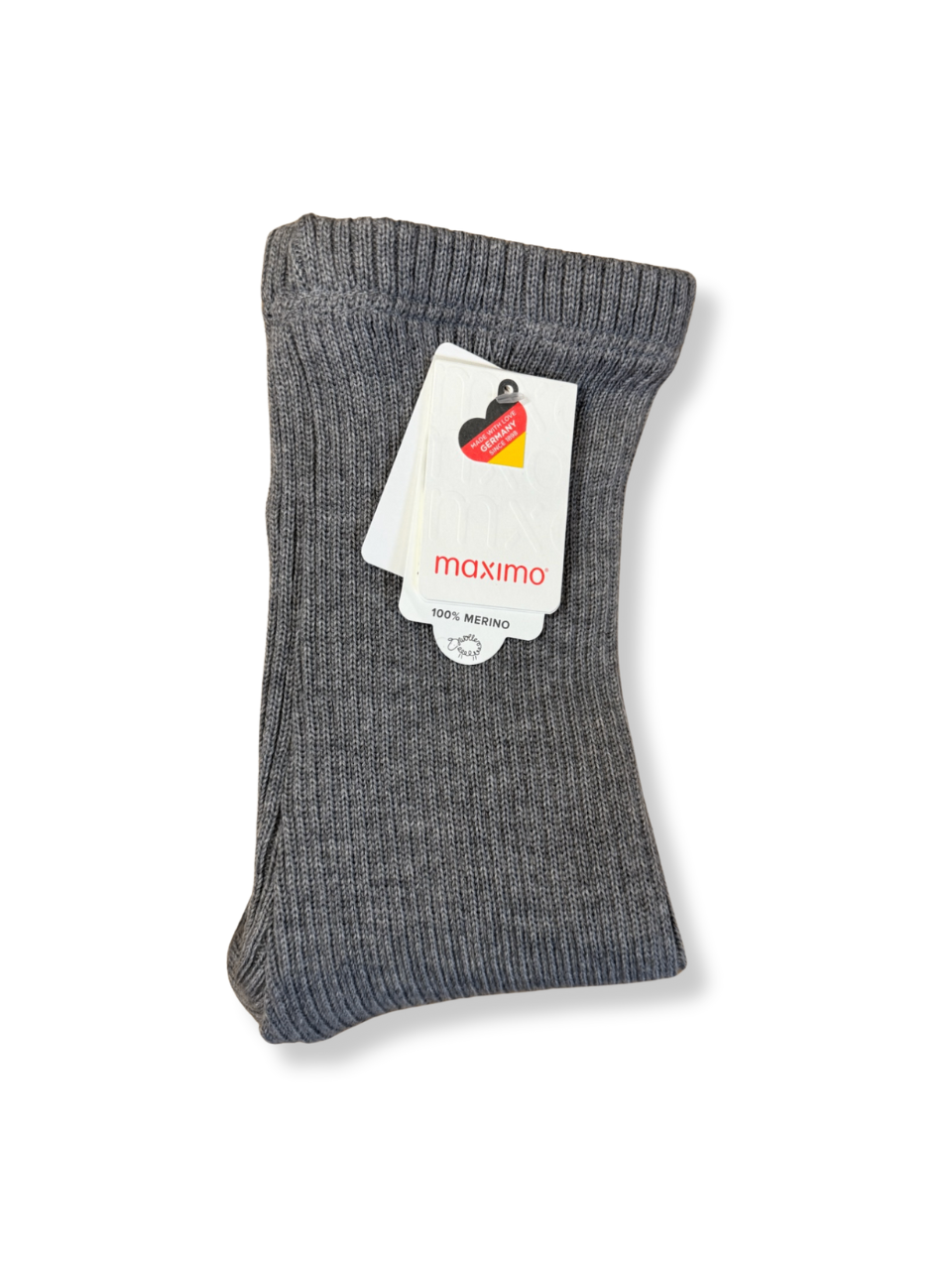 Leggings 100% Merino Grau Gr.80 | Maximo