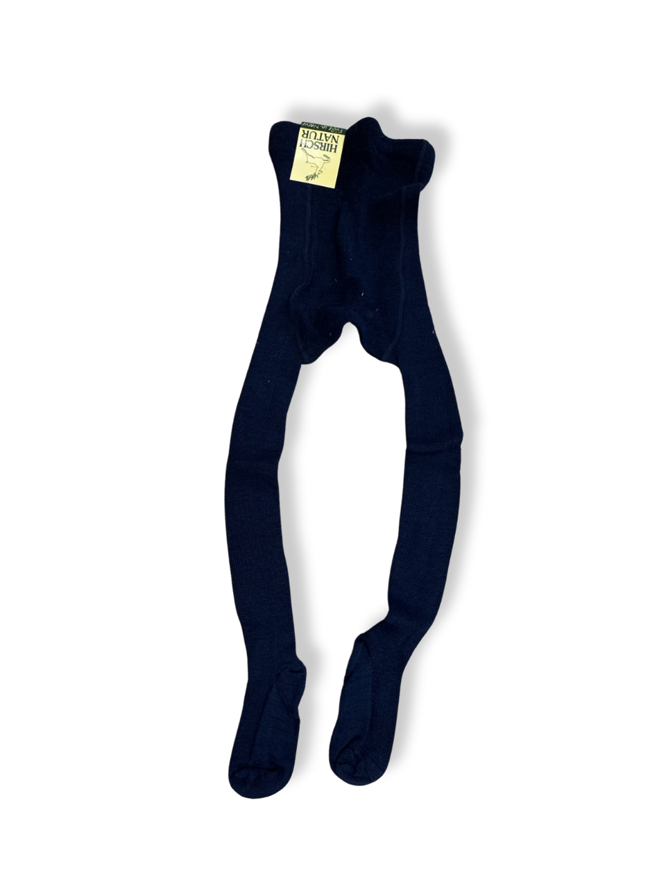 Strumpfhose 100% Merino Dunkelblau Gr.104 | Hirsch Natur