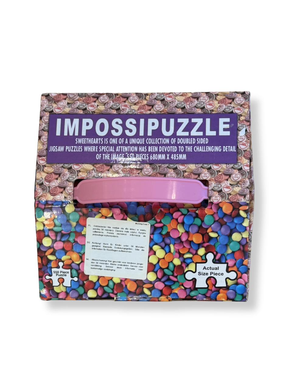 Puzzle Bunt Gr.550 Teile | Impossipuzzle