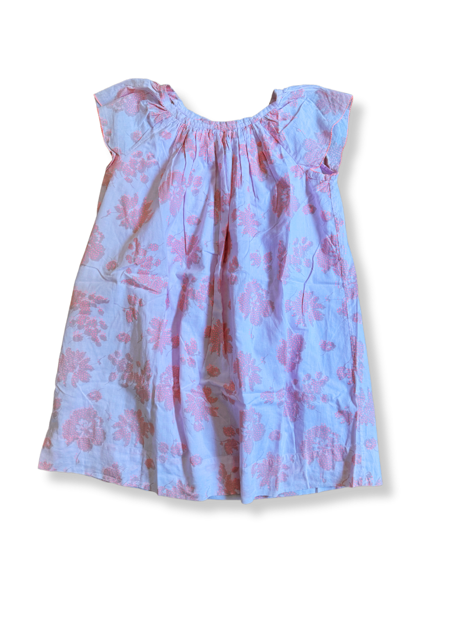 Kleid Mädchen Rosa mit Blumenmuster Gr.10 | Binpoint