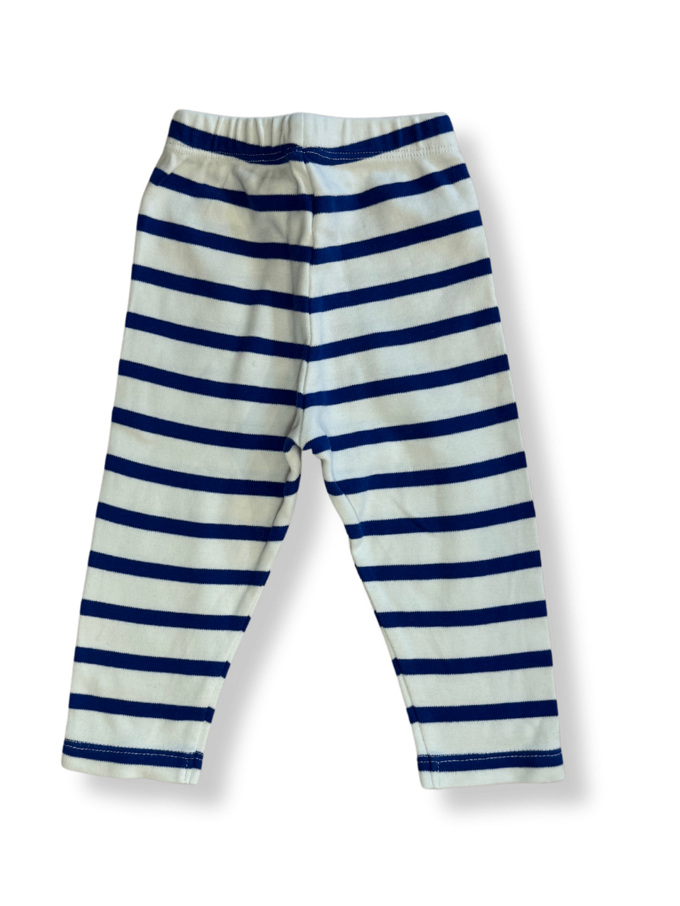 Leggings Baby Weiß und Blau Gr.62/68 | Monkind