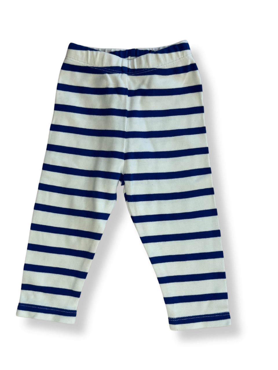 Leggings Baby Weiß und Blau Gr.62/68 | Monkind