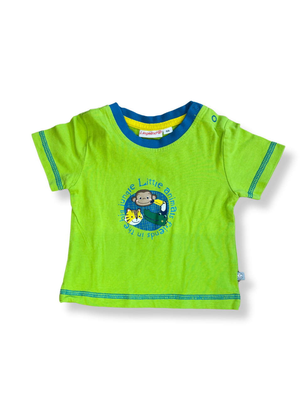 T-Shirt Baby Jungs Grün Gr.68 | LIEGELIND