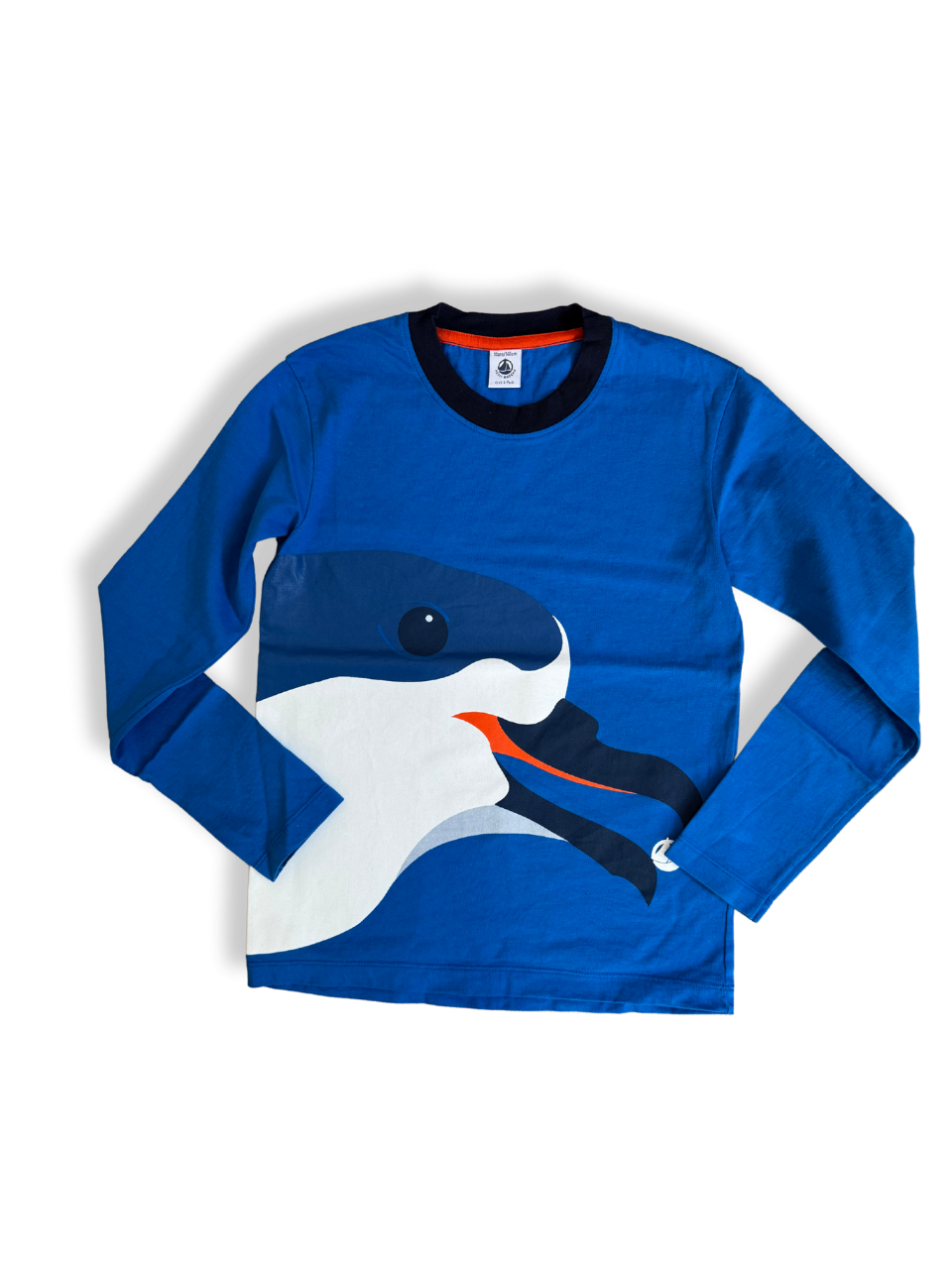 Longsleeve Jungs Delphin Gr.140 | Petit Bateau