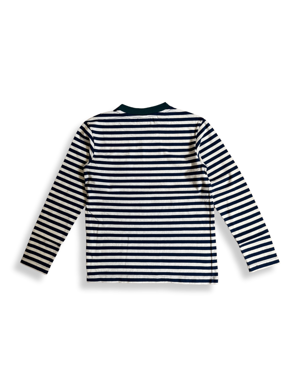 Langarmshirt Jungs Blau-Weiß gestreift Gr.140 | Petit Bateau