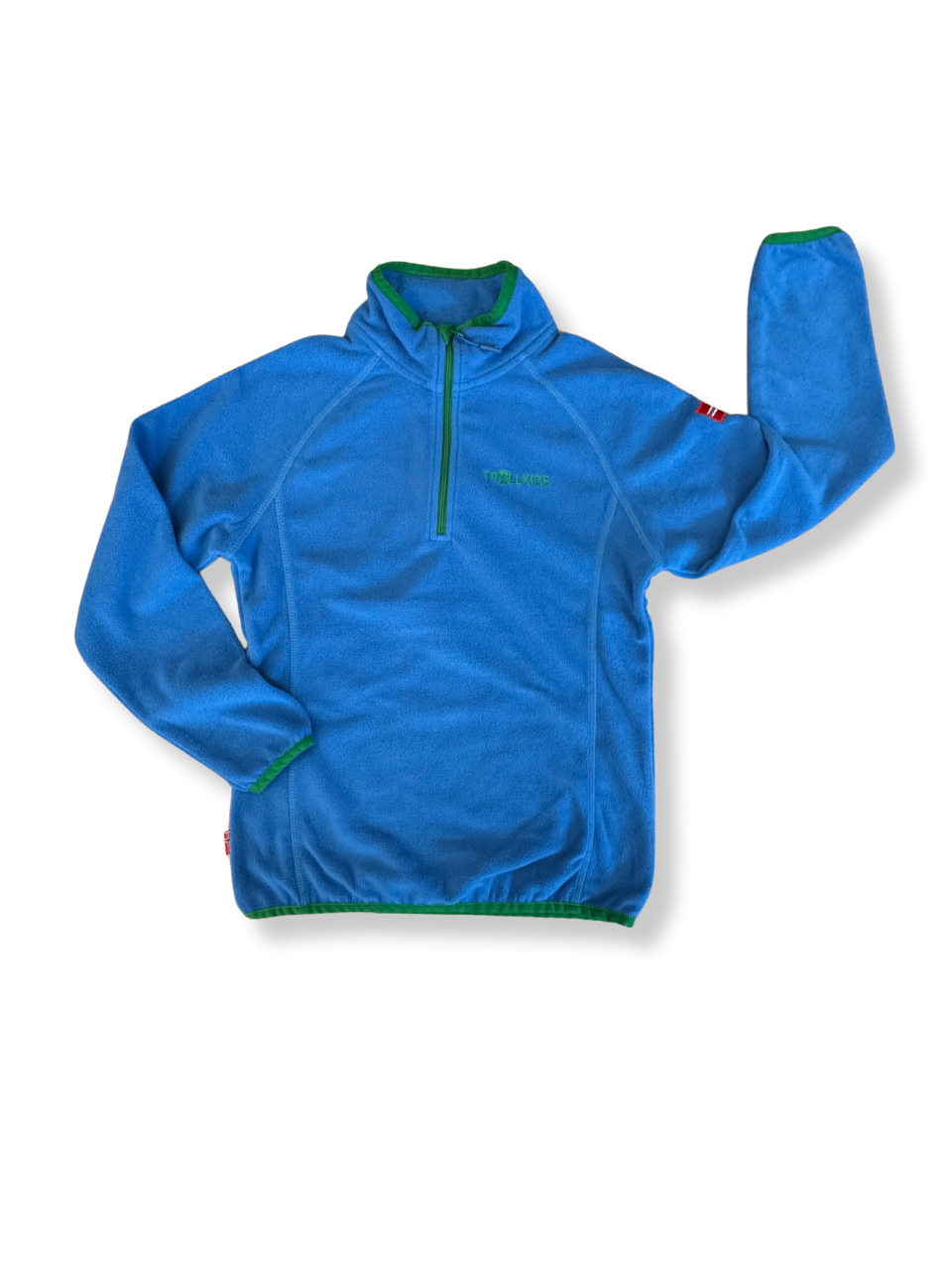 Fleece Pulli Jungs Blau Gr.140 | Trollkids