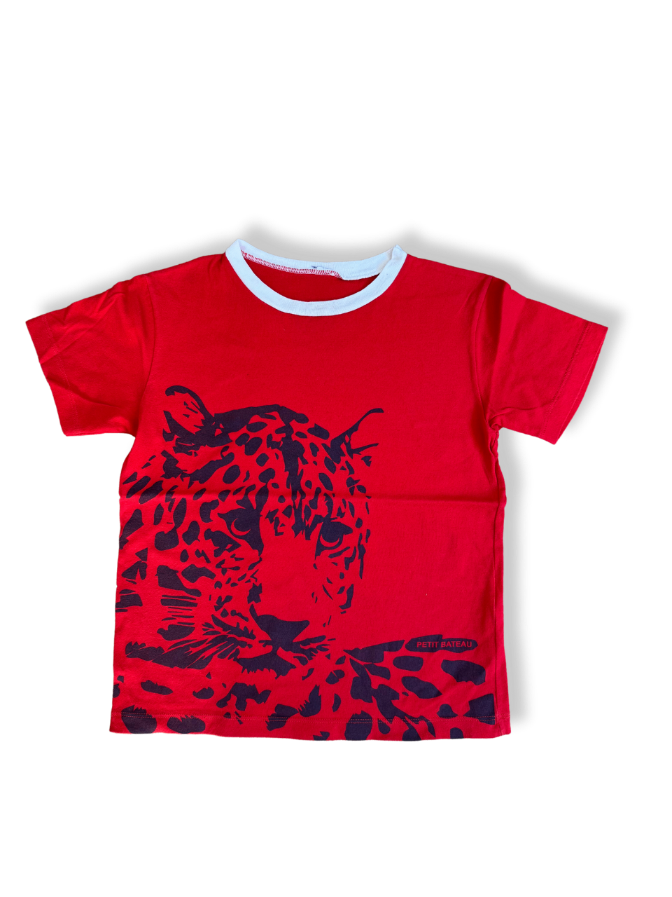 T-Shirt Kinder Rot Gr.10 | Petit Bateau