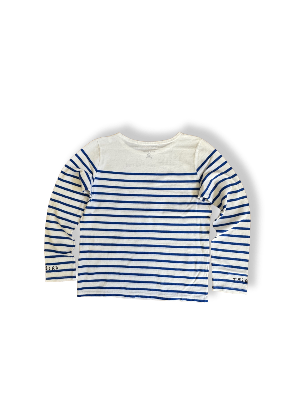 Langarmshirt Kinder Blau-weiß gestreift Gr.10 | Petit Bateau