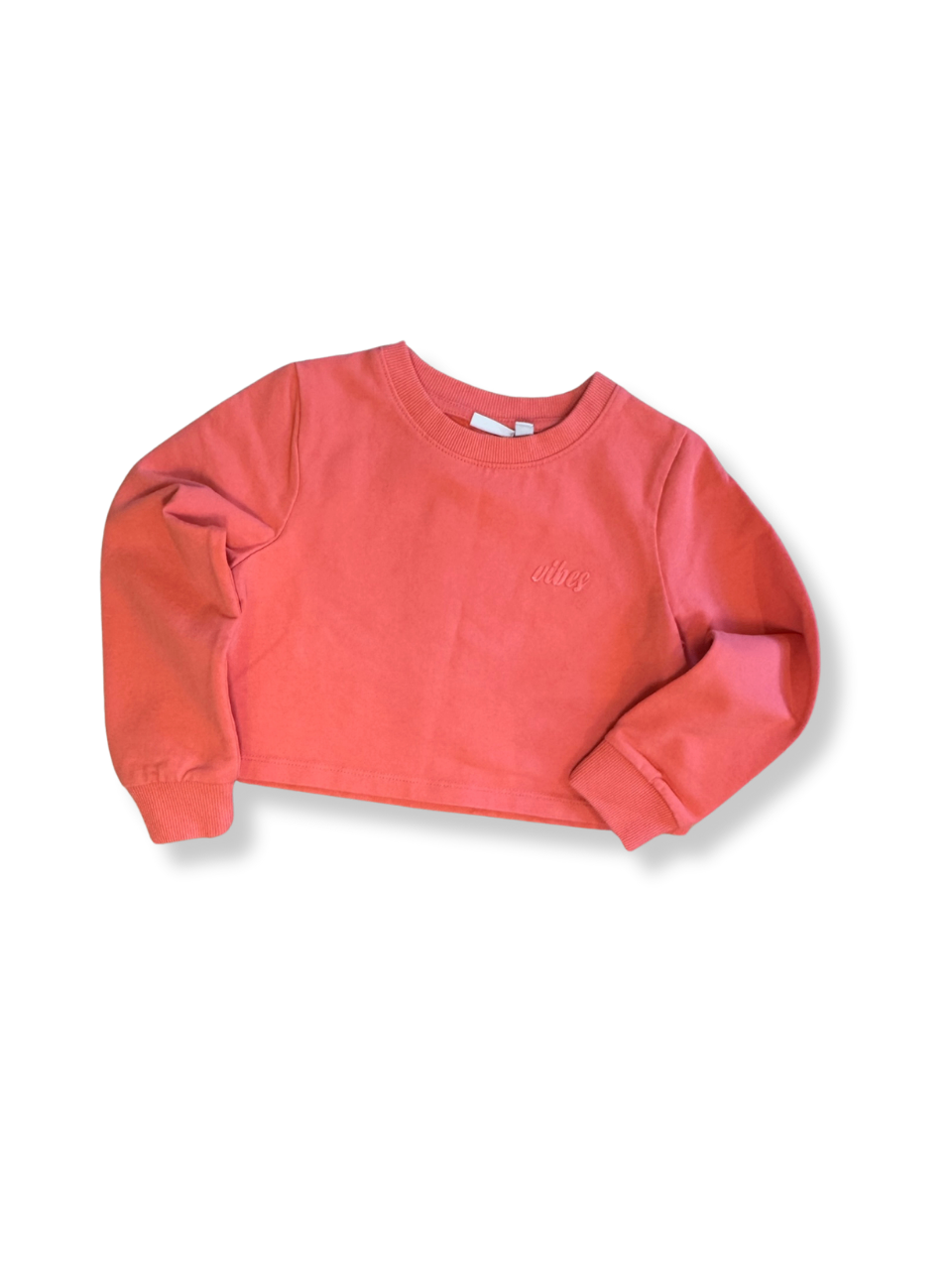 Sweatshirt boxy-cut Mädchen Koralle Gr.116 | name