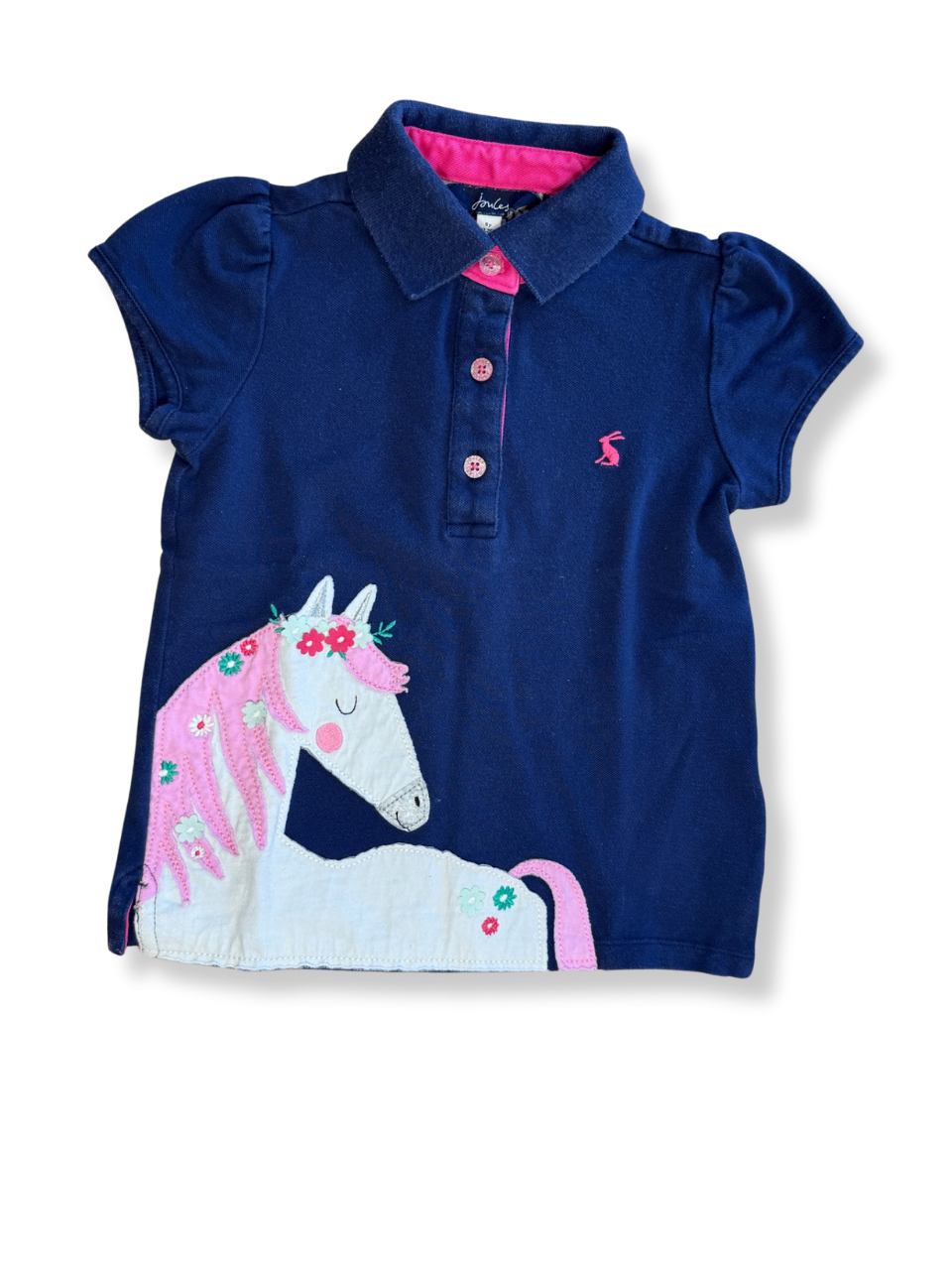 Polo-Shirt Einhorn Marineblau Gr.110 | Joules