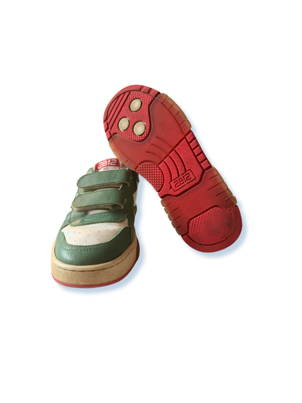 Sneaker Grün und Weiß Gr.32 | 2B12
