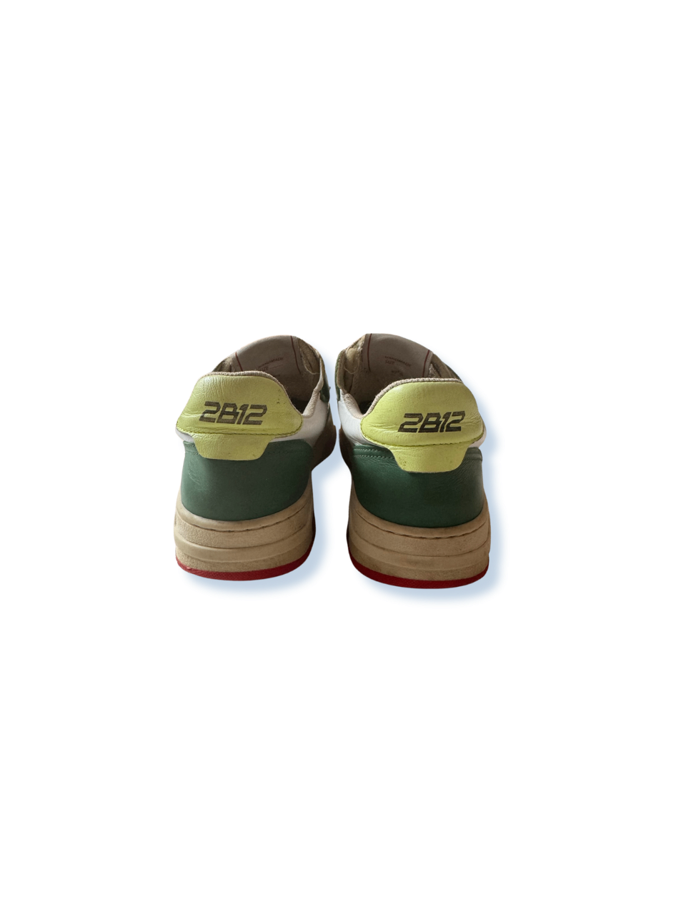 Sneaker Grün und Weiß Gr.32 | 2B12
