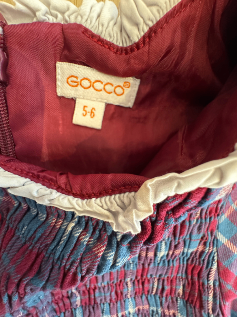 Kleid kariert Gr.5-6 | GOCCO