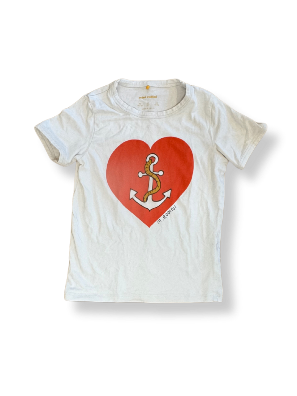 T-Shirt Weiß Gr.116 | mini rodini