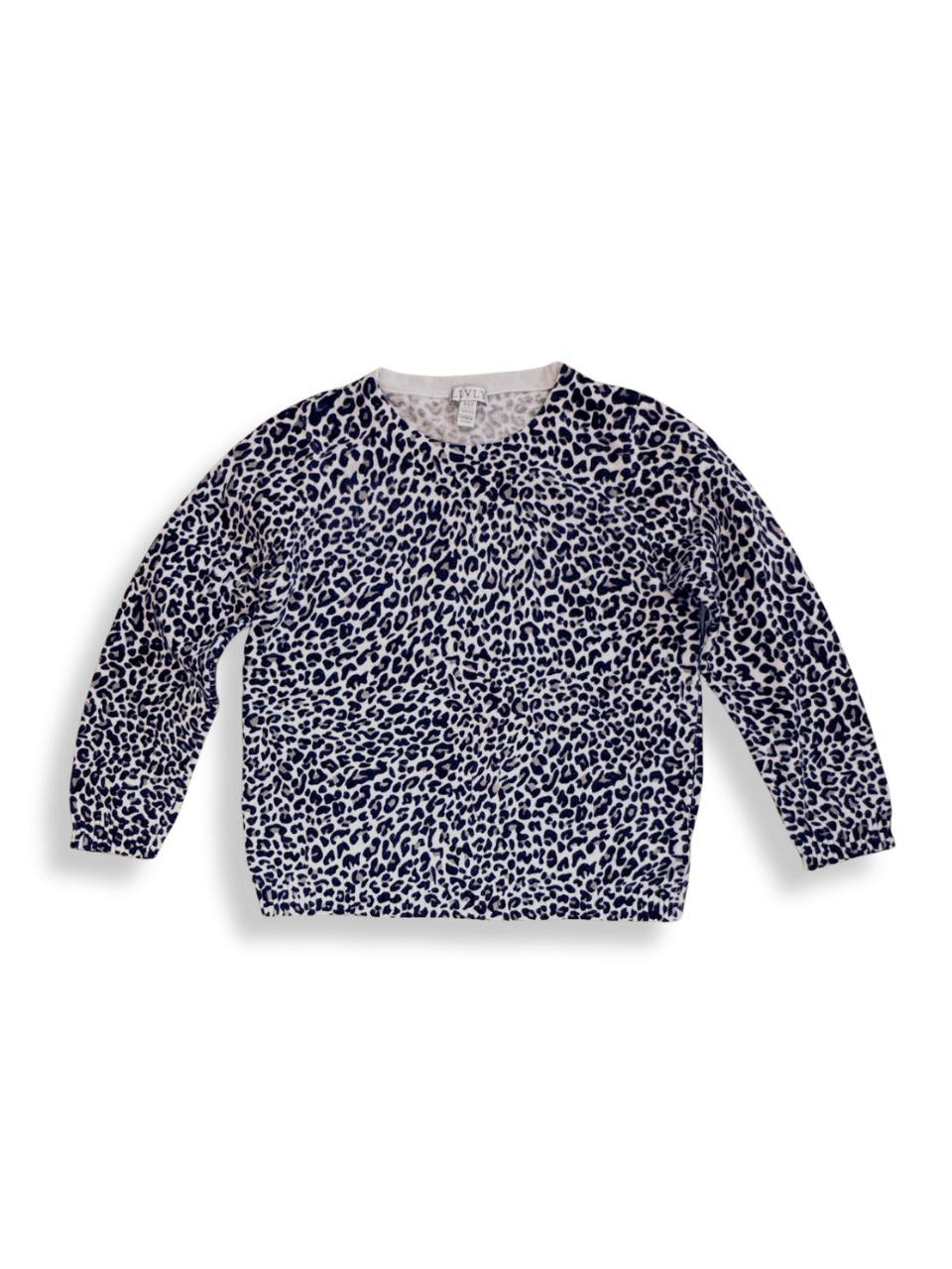 Pullover mit hellem Leo-Print Gr.104 | LIVLY