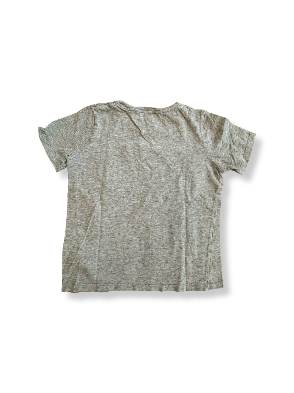 T-Shirt Grau mit roter Tasche Gr.122 | COS