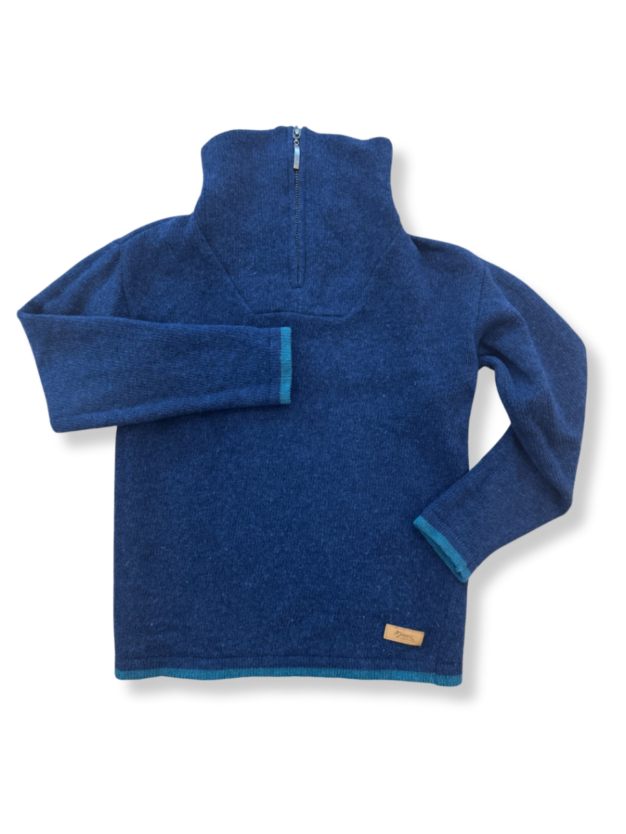 Troyer 100% Merino Blau Gr.128 | Maas