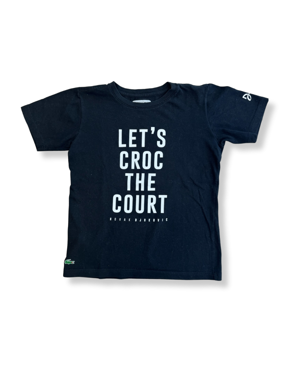 T-Shirt Djocovic "Let's croc the court" Gr.10 | Lacoste