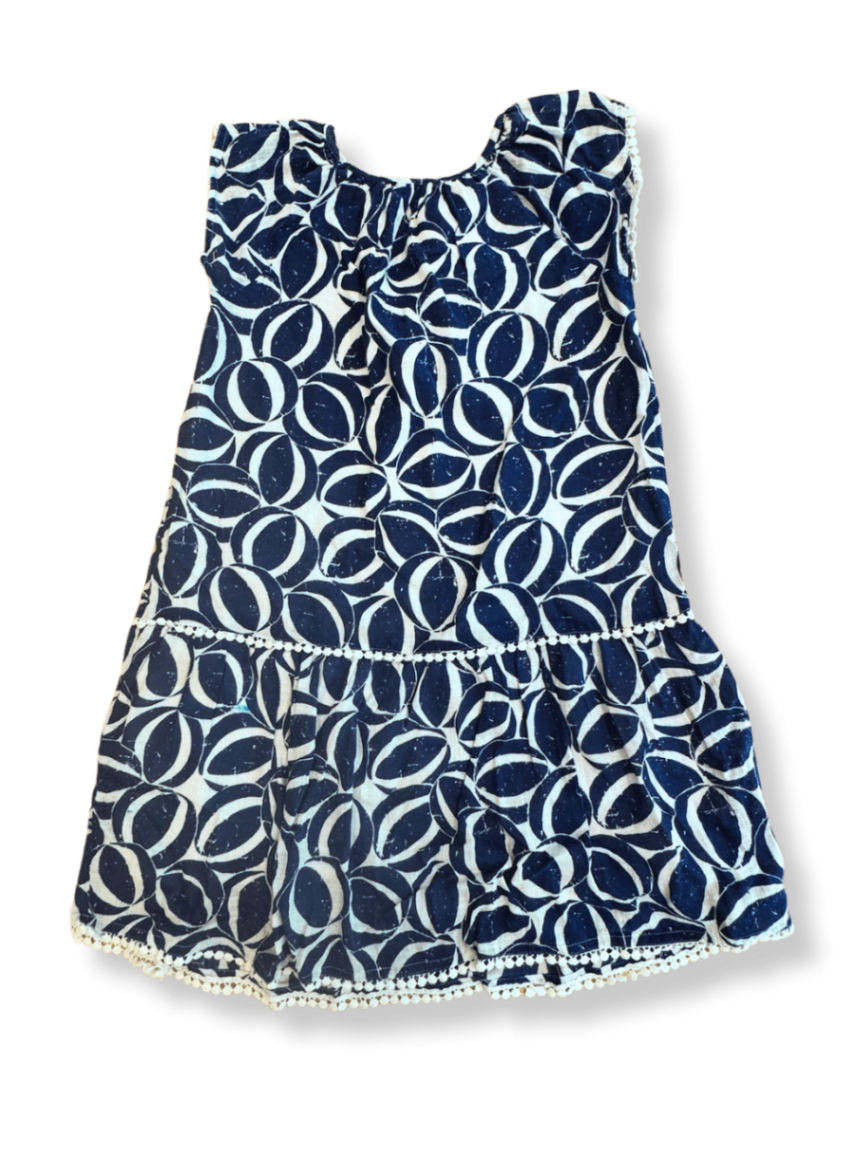 Kleid Blau und Weiß Gr.140 | Crewcuts