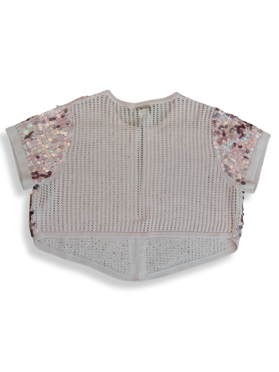 Bolero-Jäckchen mit Pailletten Rosa Gr.164 | Twinset