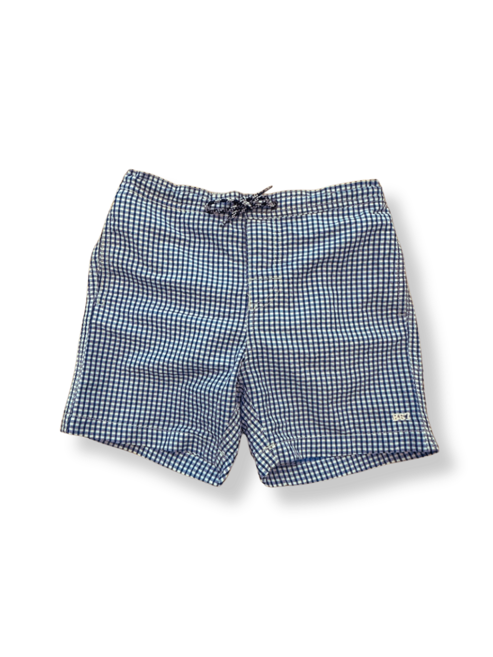 Badeshorts blau kariert Gr.8 | Bonpoint