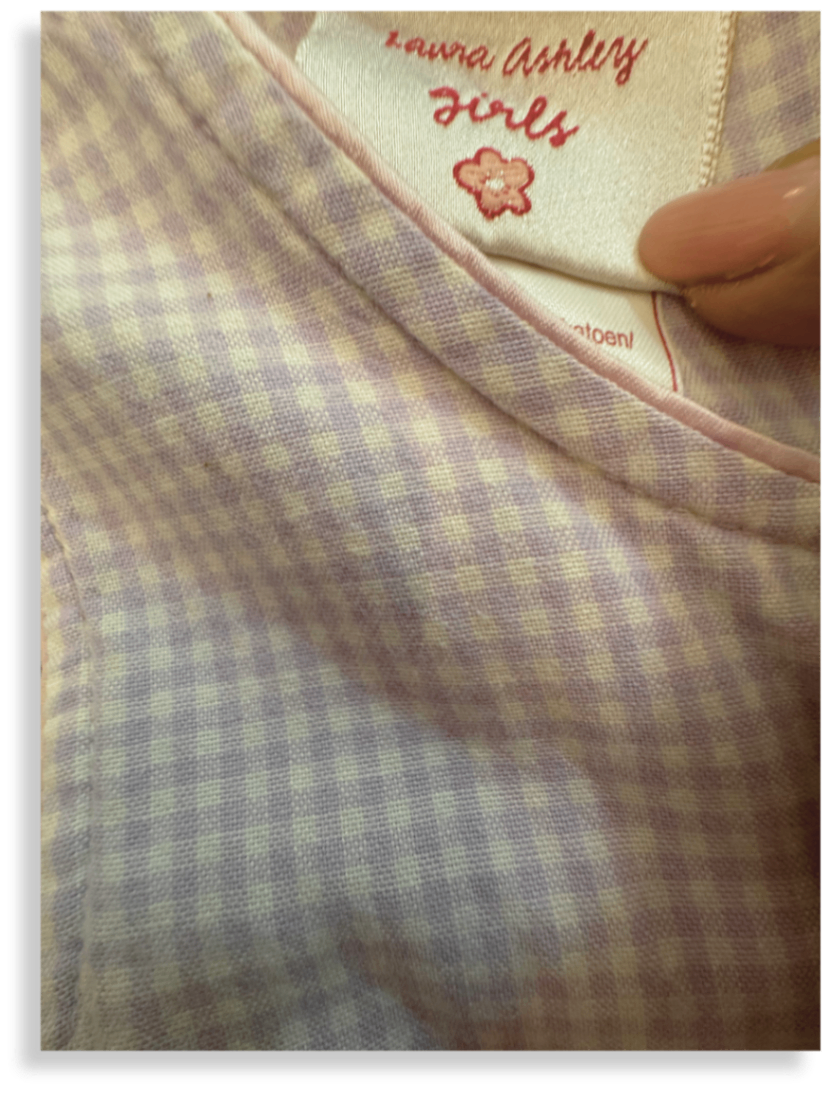 Maxi-Kleid Blau und Weiß Gr. |