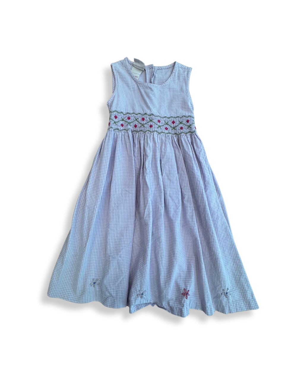 Maxi-Kleid Blau und Weiß Gr. |