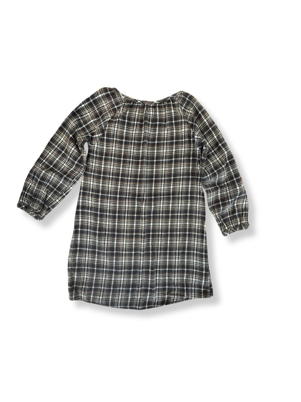 Kleid grau-grün kariert Gr.6 | Mini A Ture