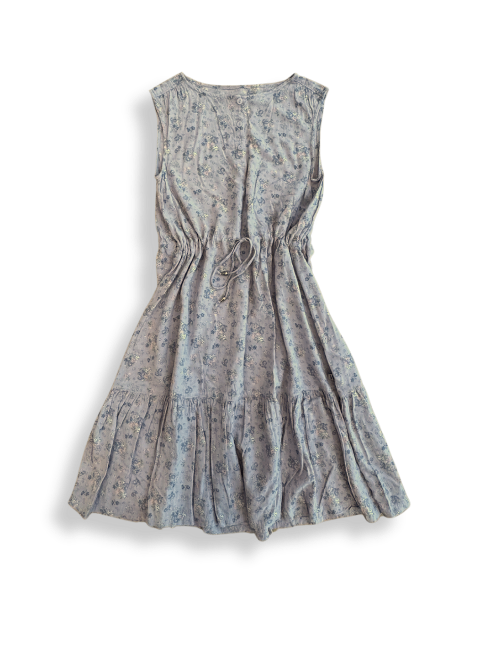 Kleid mauvefarben mit Blumenprint Gr.128 |