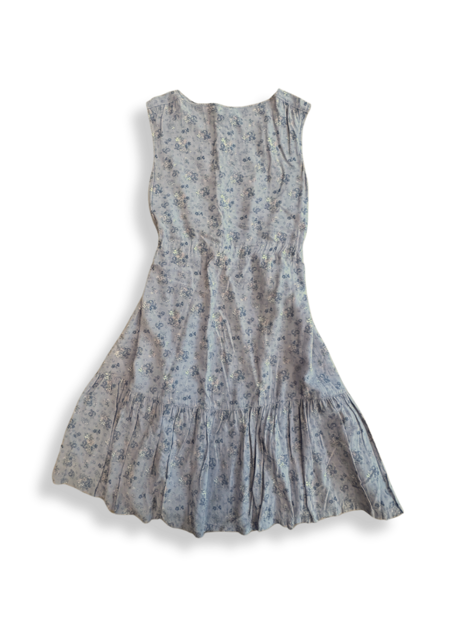 Kleid mauvefarben mit Blumenprint Gr.128 |