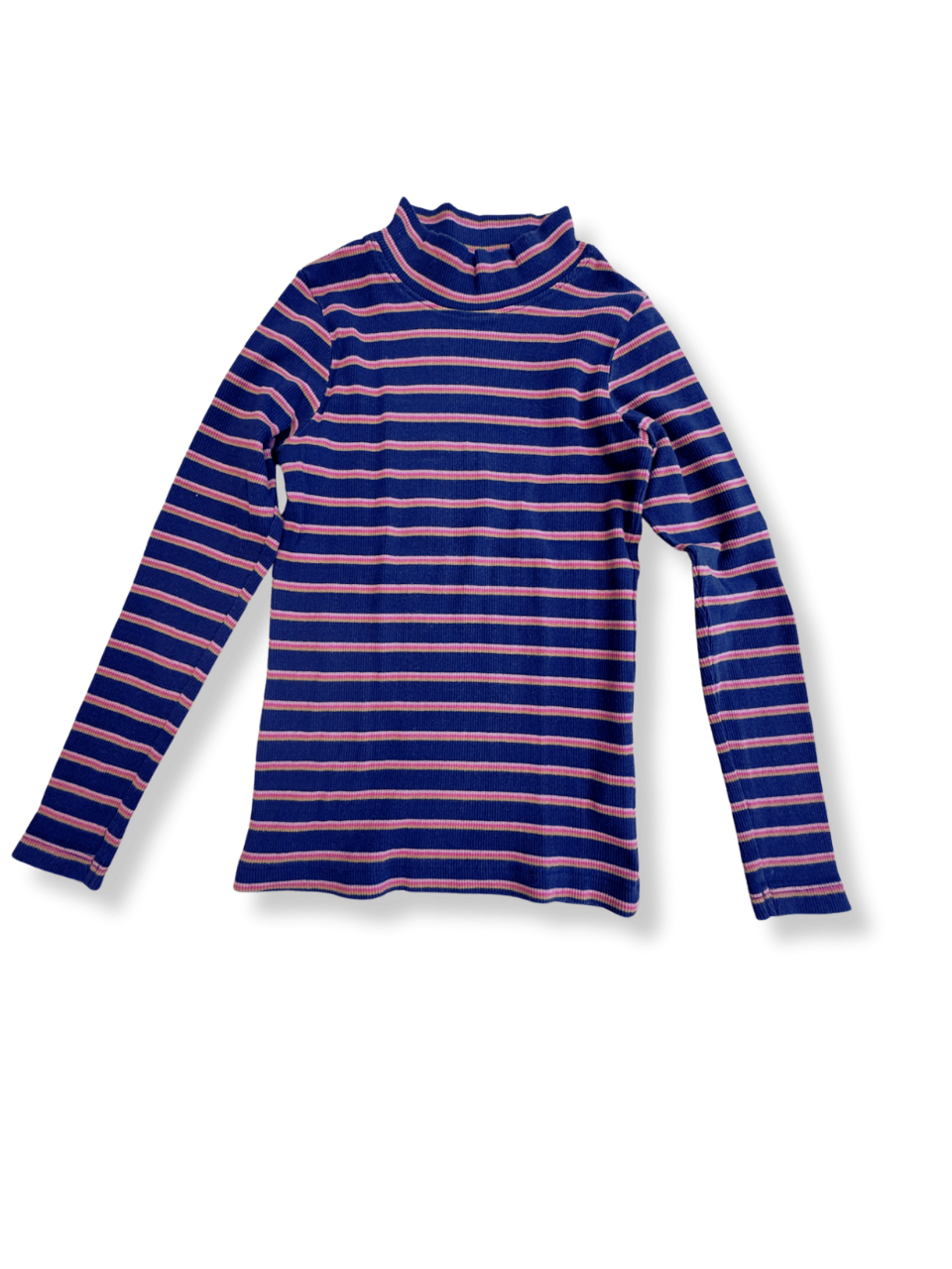 Longsleeve Blau mit pinken Streifen Gr.1227128 | name it