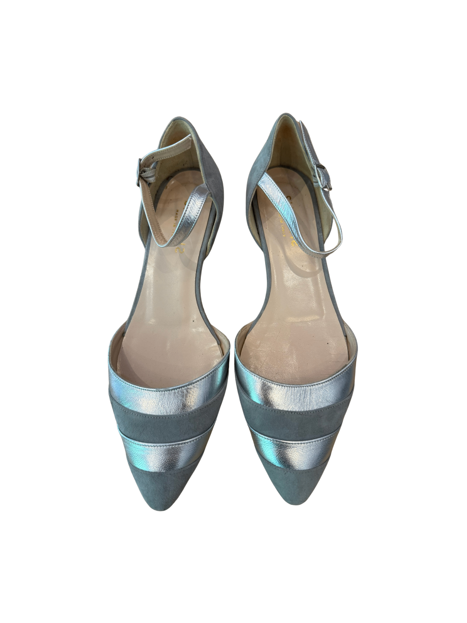 Mary Janes Silber Gr.39 | Shoohs