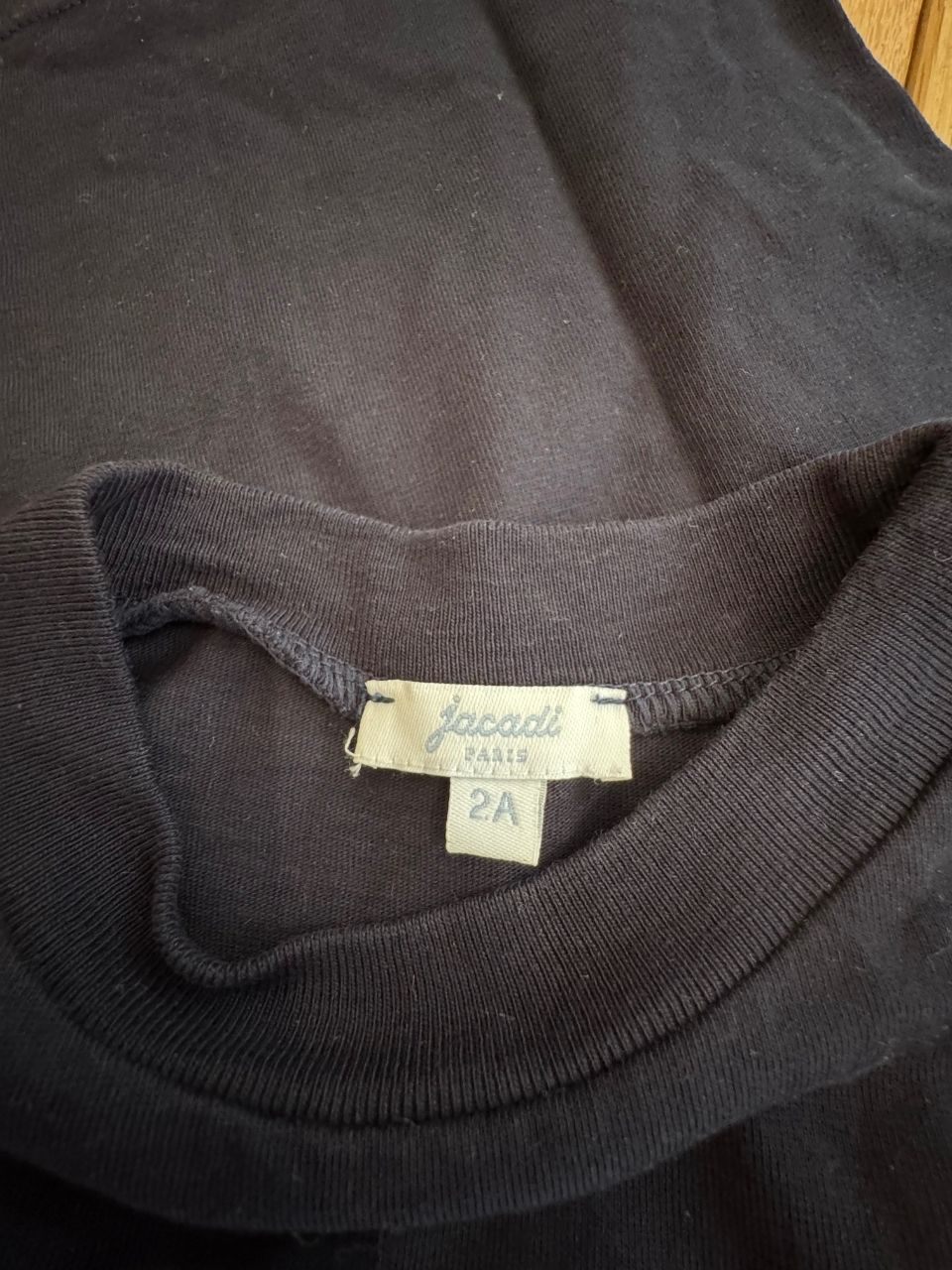 T-Shirt Schwarz Gr.74/80 | Jacadi