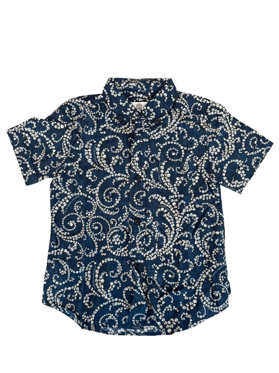 Hemd kurzarm Blau Gr.4 | Versace
