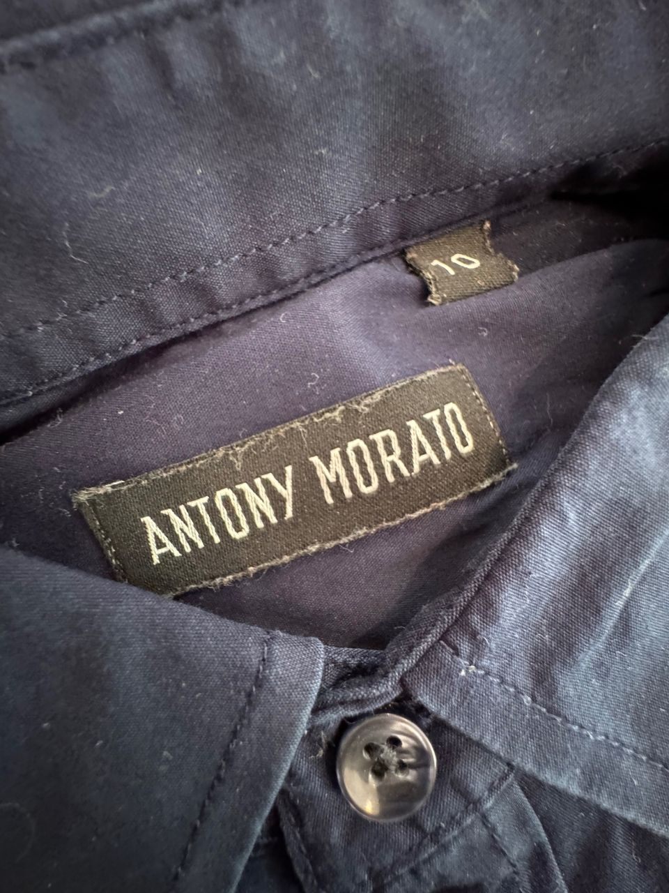 Hemd Dunkelblau Gr.10 | Antony Murato