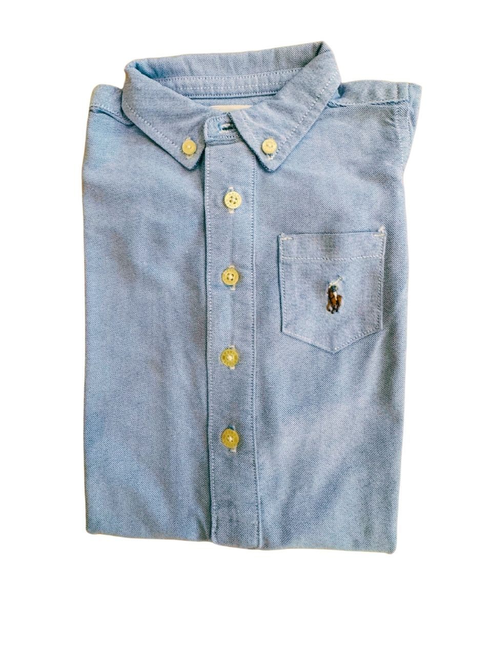 !! Hemd Baby Hellblau Gr.3m | Ralph Lauren