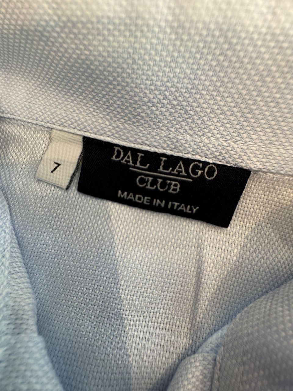 Hemd langarm Weiß Gr.7 | Dal Lago