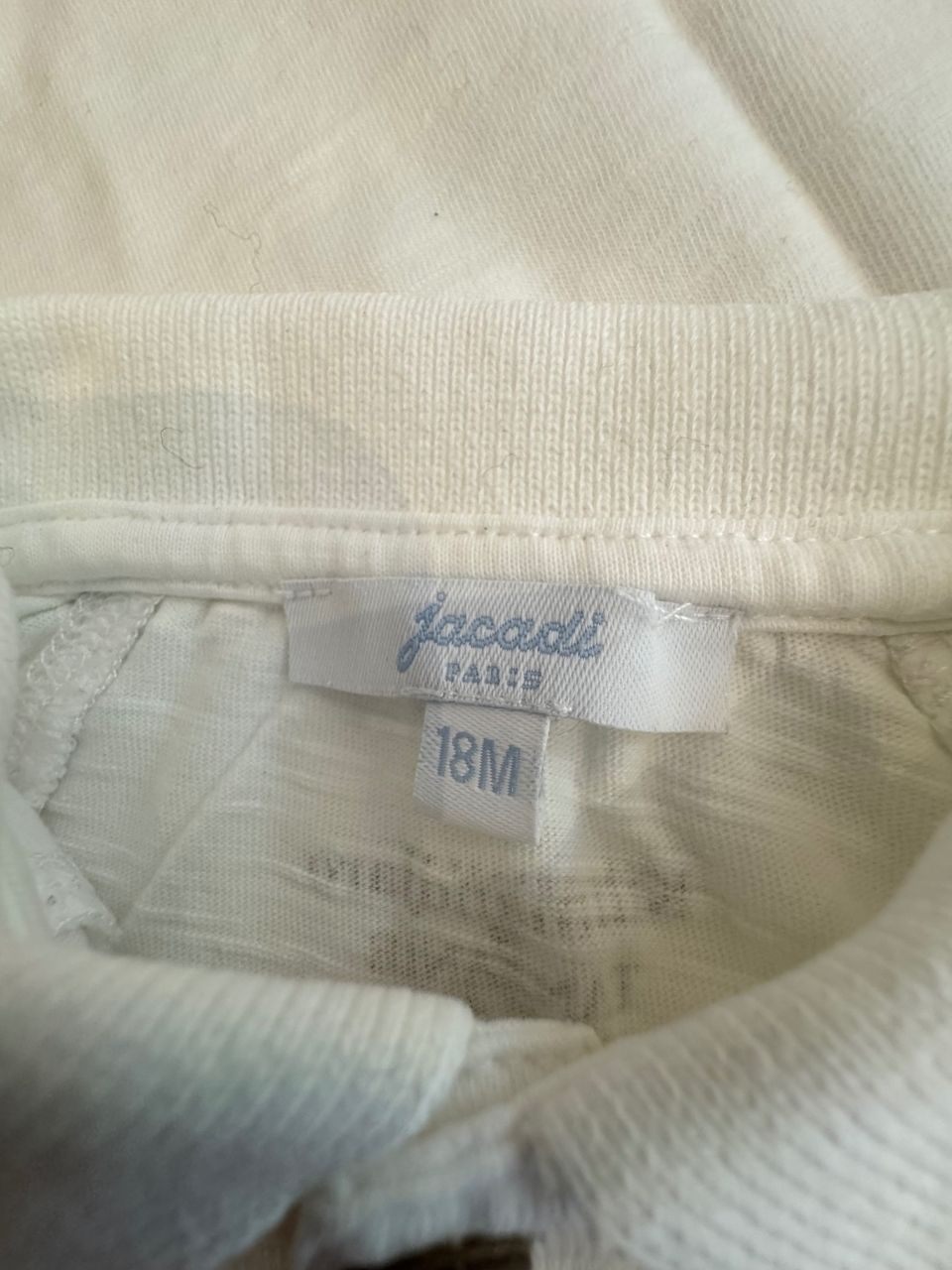 T-Shirt Weiß Gr.74/80 | Jacadi