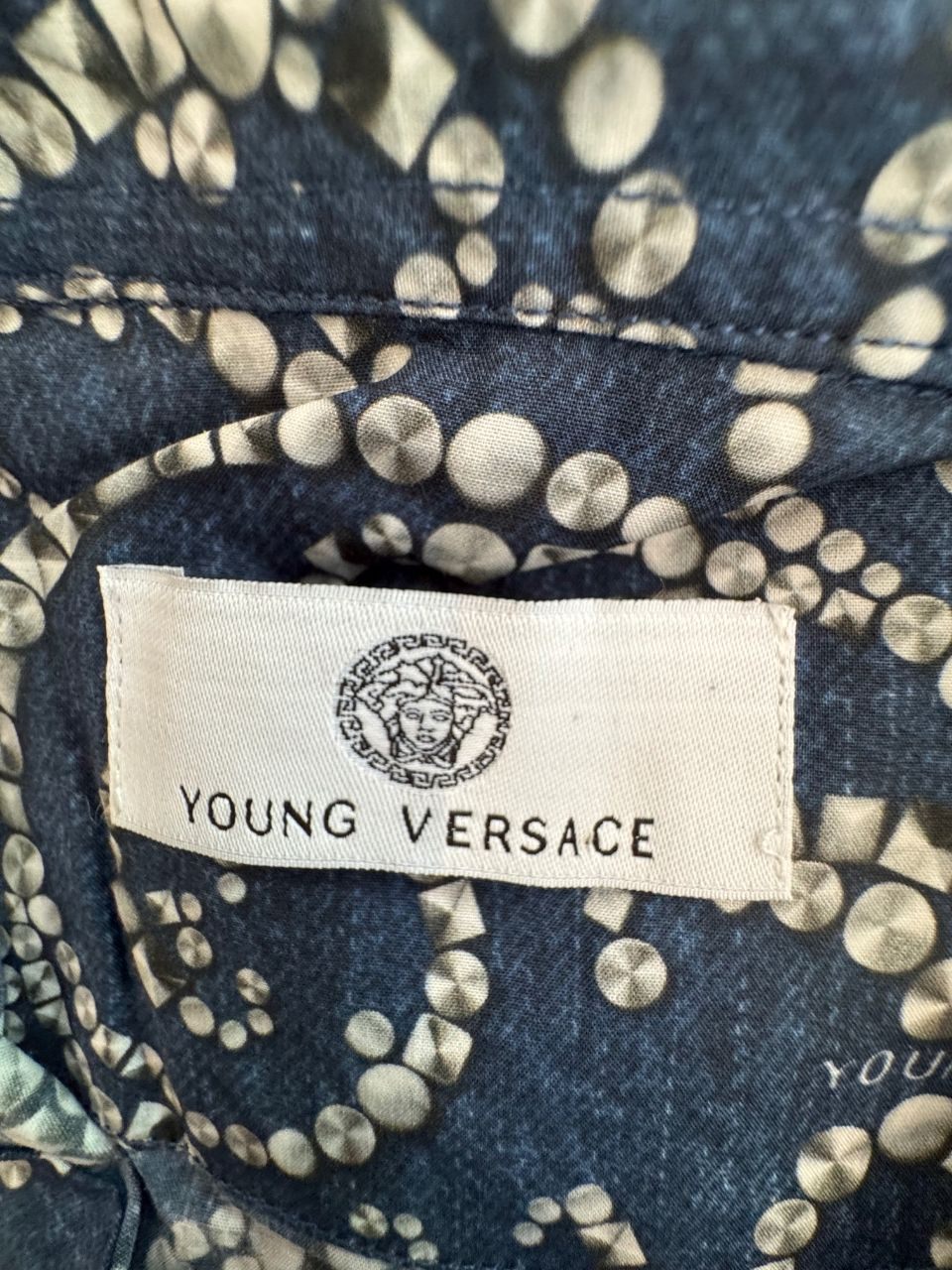 Hemd kurzarm Blau Gr.4 | Versace