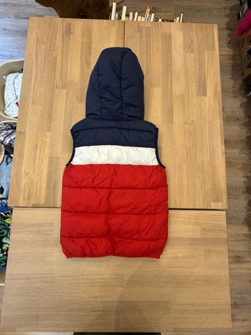 Puffer-Weste Rot, Blau, Weiß Gr.128 | Vertbaudet