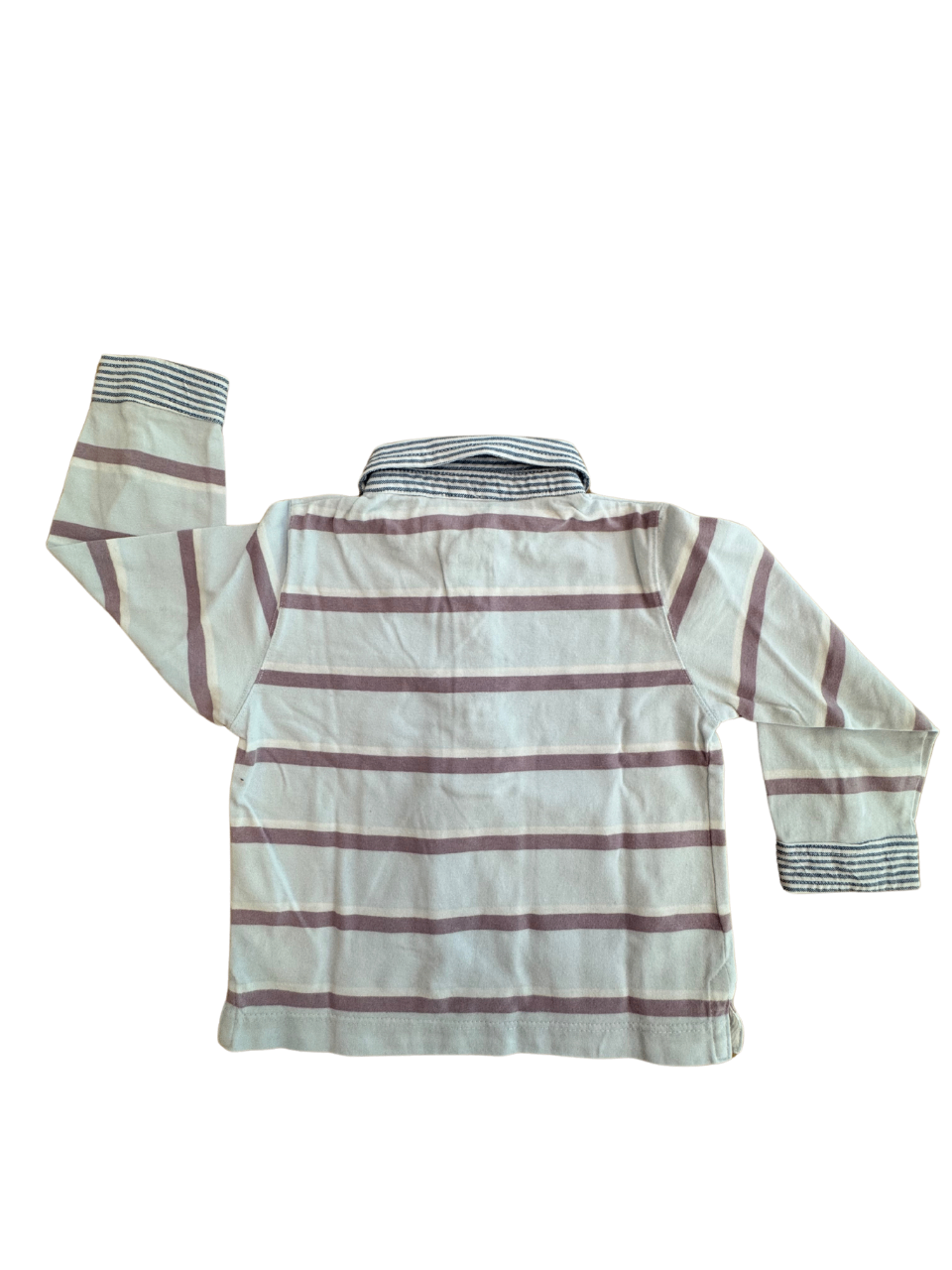 Shirt hellblau mit Streifen Gr.74 | Jacadi