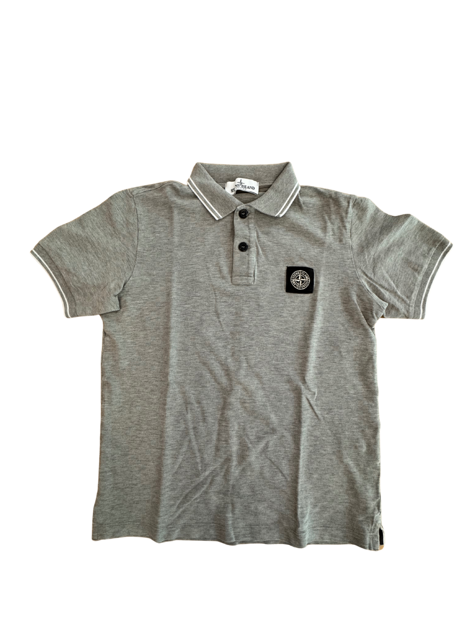 Poloshirt Grau Gr.10 | Stone Island