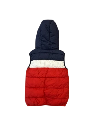 Puffer-Weste Rot, Blau, Weiß Gr.128 | Vertbaudet