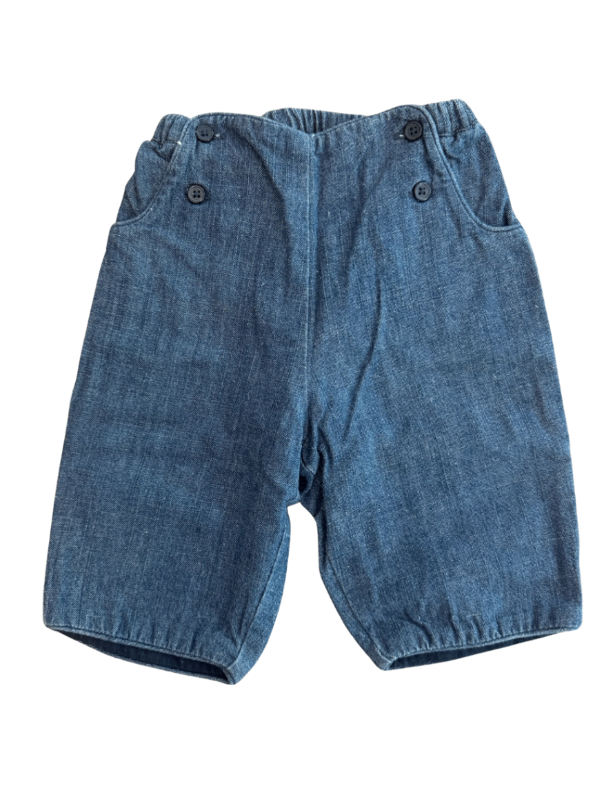 Hose wattiert Baby Blau Gr.62 | Jacadi