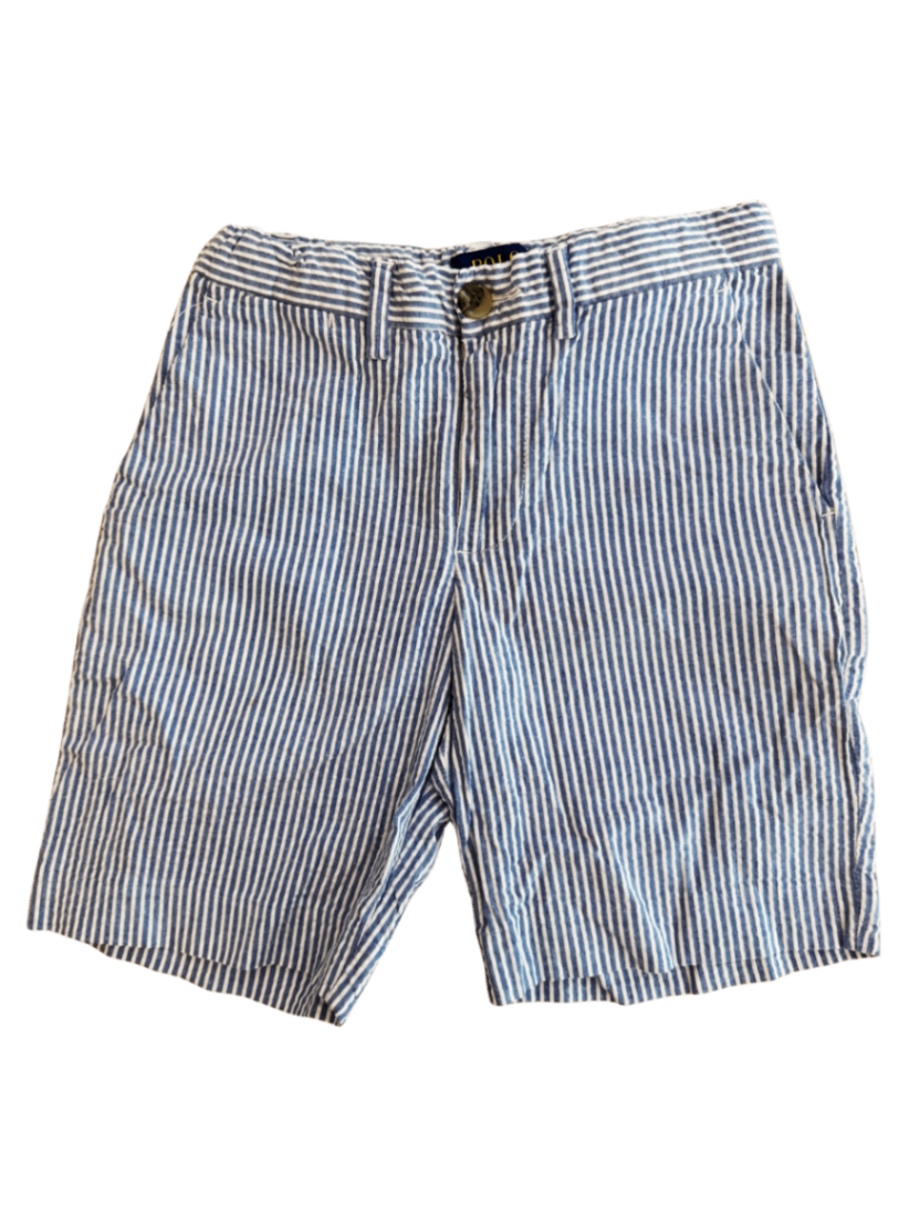 Shorts Blau-weiß gestreift Gr.116 / 6 | Polo Ralph Lauren