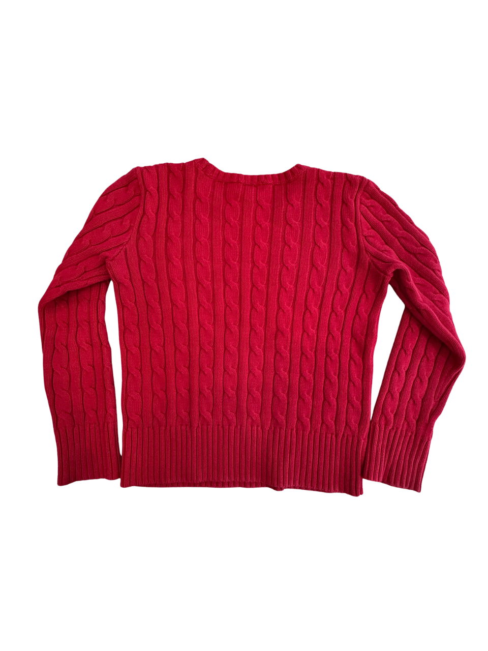 Pullover rot, schwarz Gr.8-10 | Ralph Lauren