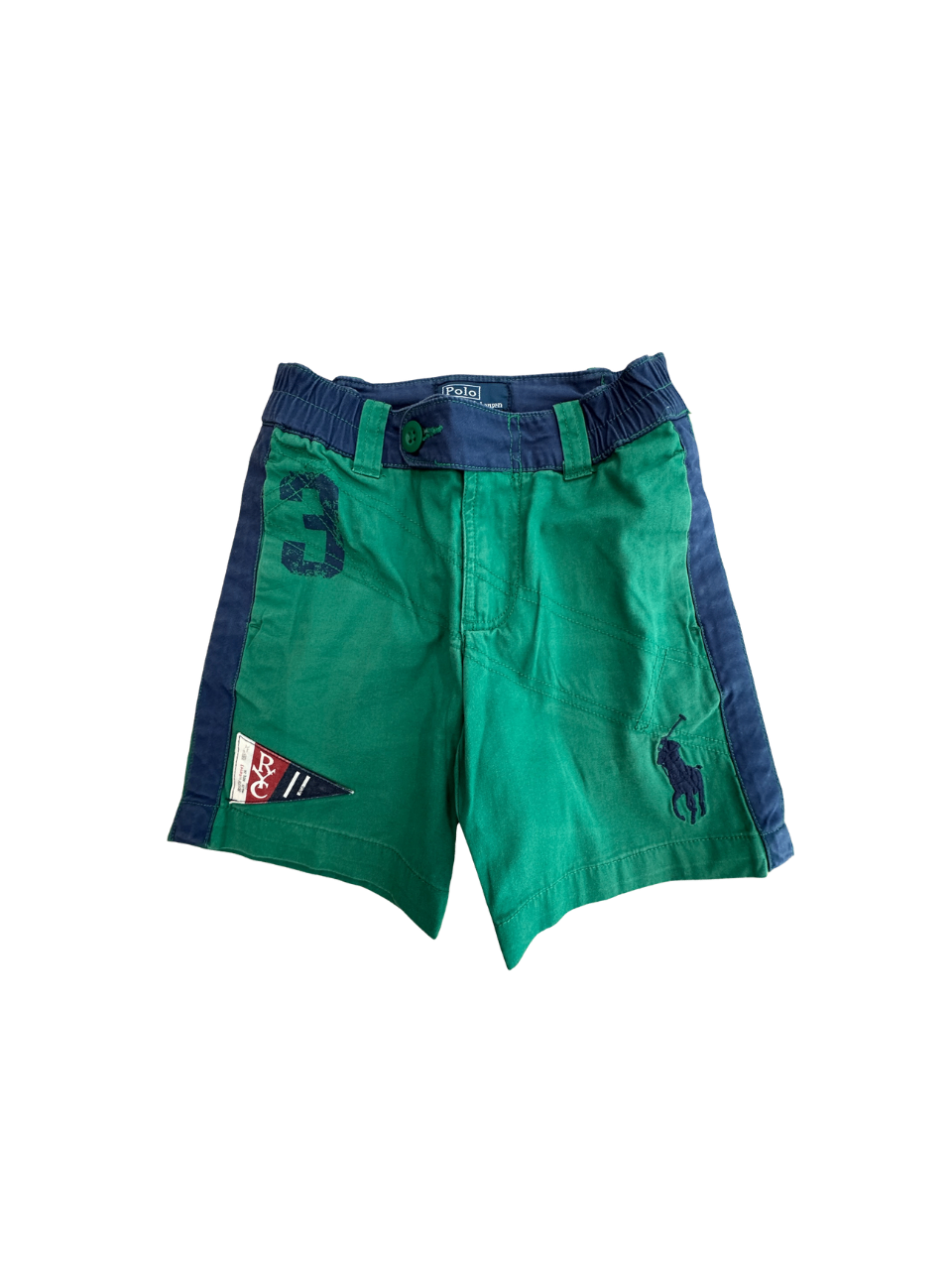 Shorts Grün und Dunkelblau Gr.104 | Polo Ralph Lauren