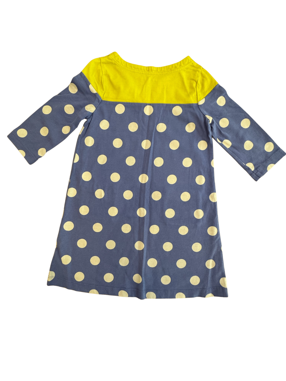 Kleid Blau, Gelb, Grün, Weiß Gr.110/116 | Unbekannt