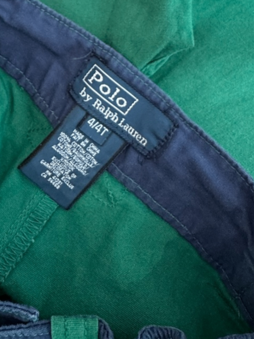 Shorts Grün und Dunkelblau Gr.104 | Polo Ralph Lauren